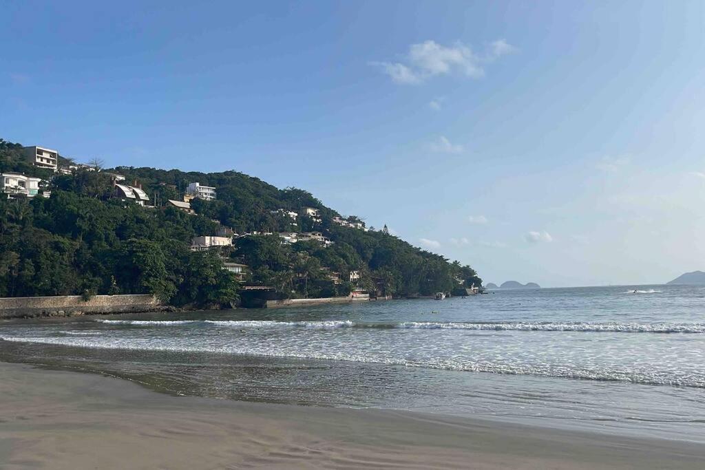 Apartamento No Tortugas Praia Da Enseada. Guarujá Exterior foto